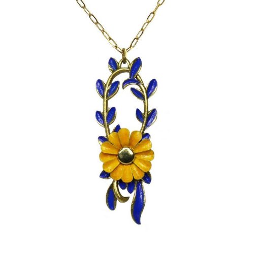 Urban Hippies chain Prosper cobolt/yellow