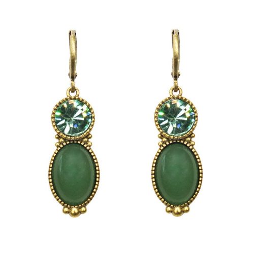 Urban Hippies Øredobber Tosca Reseda Green
