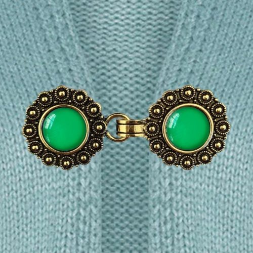 Urban Hippies Vest clip gold/kelly green