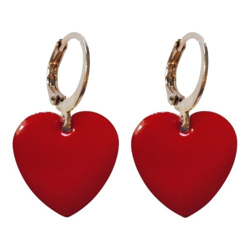 Urban Hippies Øredobber Red hearts gp