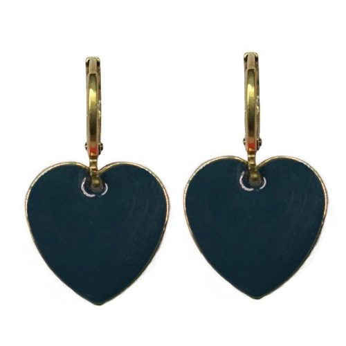 Urban Hippies Øredobber Navy hearts gp