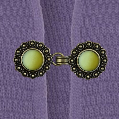 Urban Hippies  Vest clip bronze & Ming green