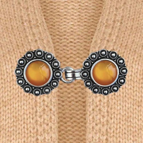 Urban Hippies Vest clip silver&lemonade orange