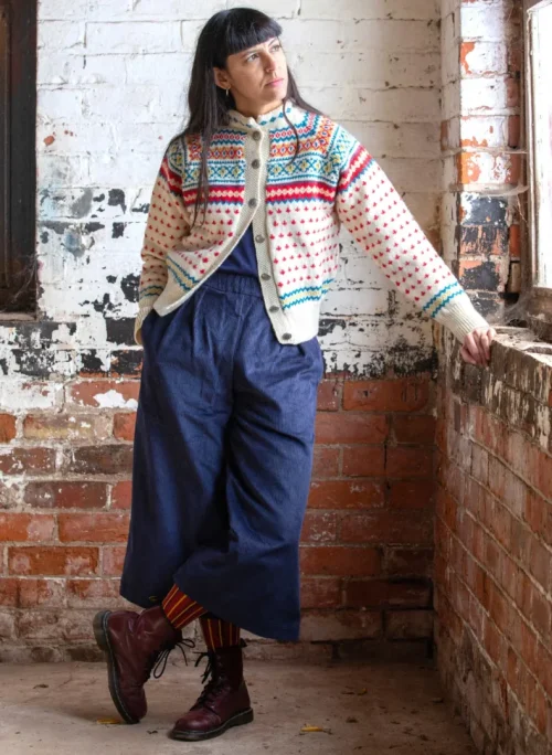 Heritage wool cardi Molly cream