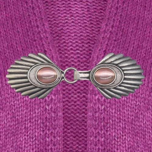 Urban Hippies Vest clip blush old silver