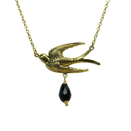 Urban Hippies Smykke Bird Black GP