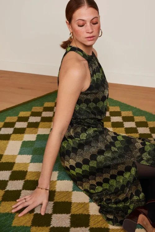 Virna Dress Diva Jacquard