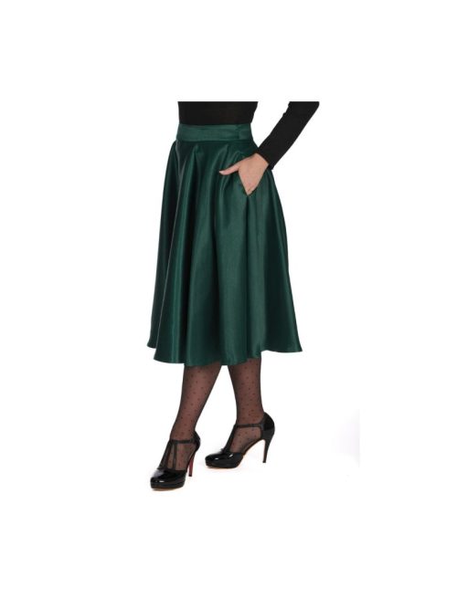 Hazin satin sparkle skjørt