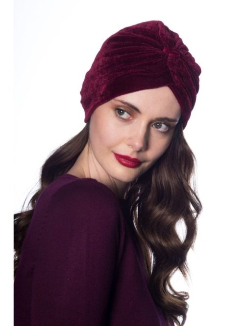 Warlock turban Burguder