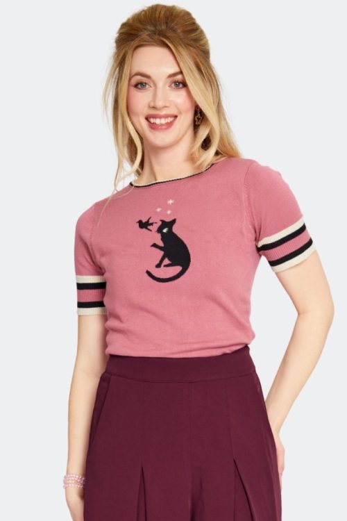 Kitty knitted sweater