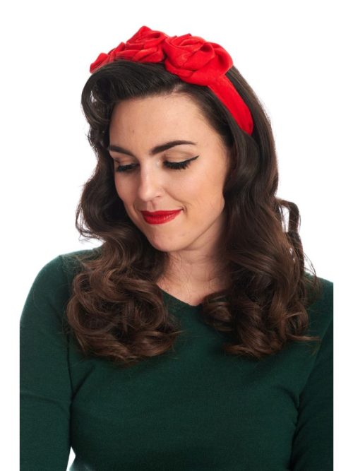 Rosalie Headband Rød