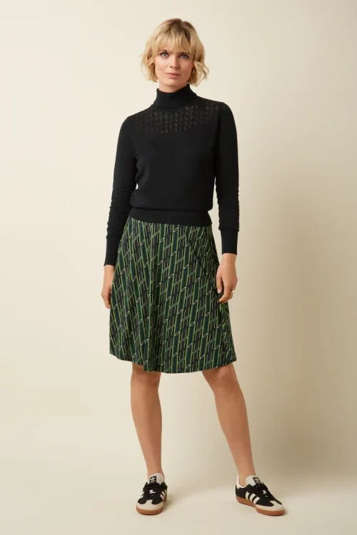 Rollneck Top Club black