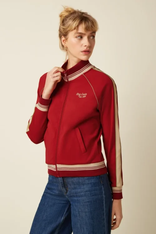 Lila Coljack Daytona Sweat - Chili Red