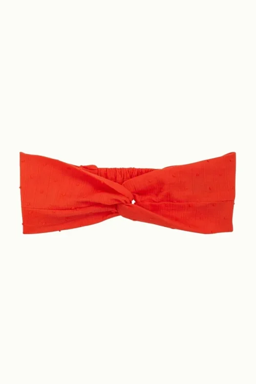 Twist Hairband Verano Fire red