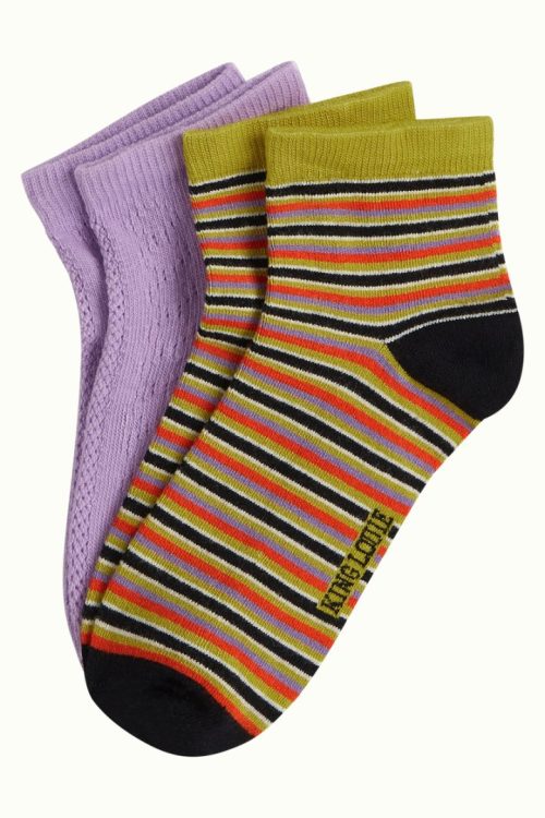 Sokker Short 2-Pack Mistral Stripe