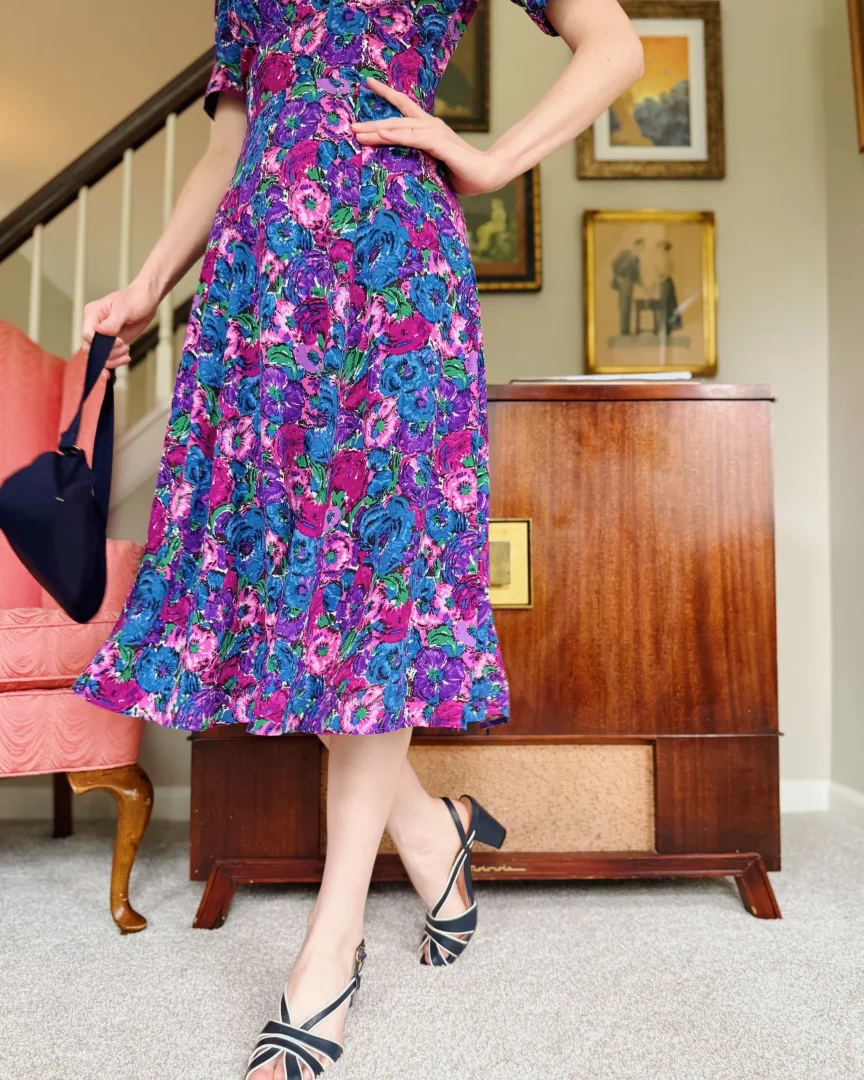 1940s 'Girl Friday' Dress - Covent garden - Bilde 6