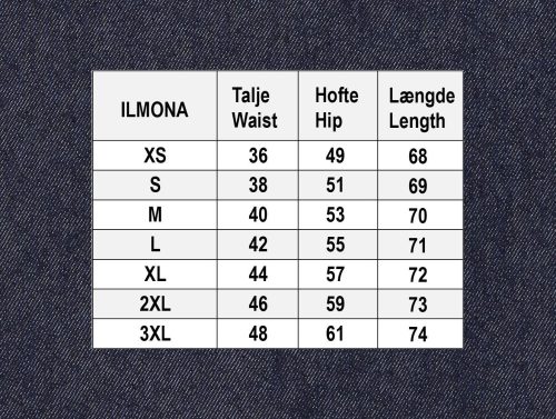 duMona Denim Skjørt petrol