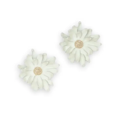 Marshmallow Bellis Øredobber