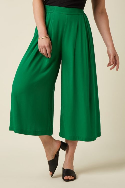 Jane Atomic Culotte Bukser - Very Green