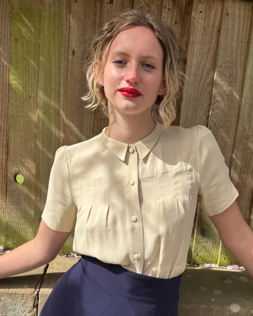 30s Bonnie Bluse - antique