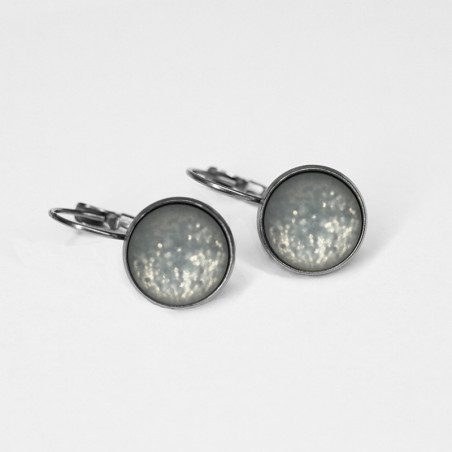 Urban Hippies  Dots Grey Shimmer Silver