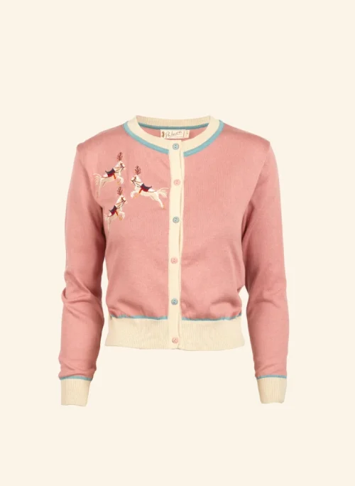 Vera Cream Prancing Cardigan