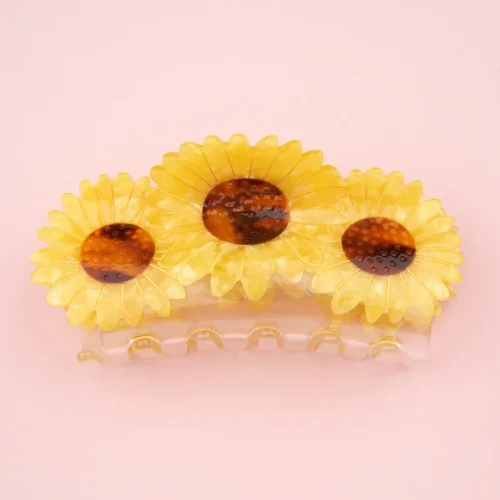 Trio Sunflowers Hair Claw