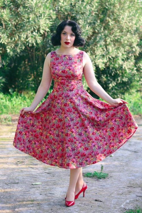 Frankie Floral Swing Kjole