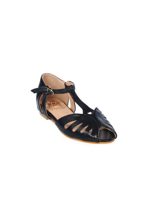 Secret Love Dapper Flats - Black