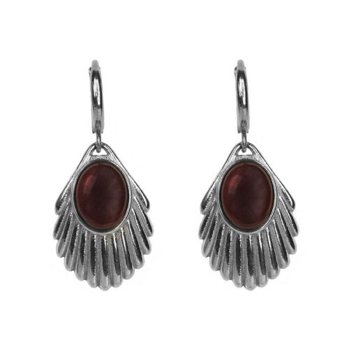 Urban Hippies Øredobber Venus Tawny Red Silver