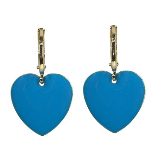 Urban Hippies Øredobber Capri Blue Hearts gp