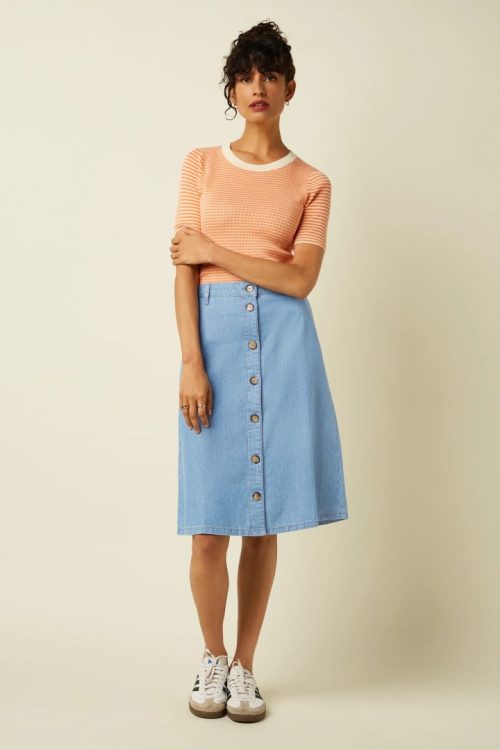 Marie Skirt Festa light Denim