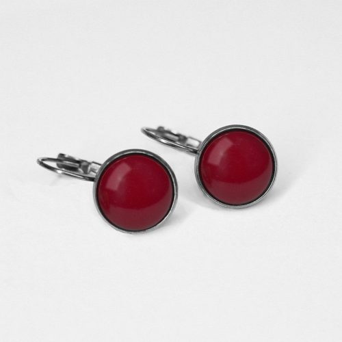 Urban Hippies Dots Solid Crimson Silver