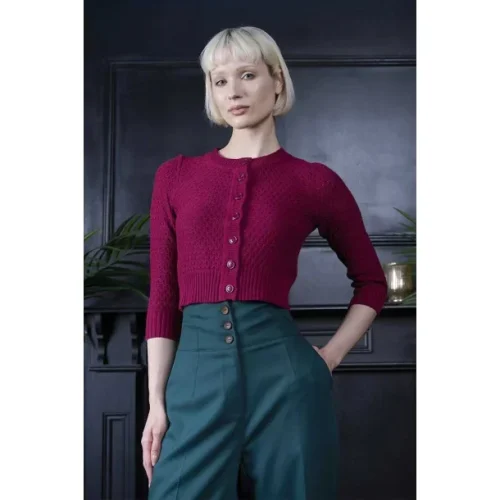 Fara Cardigan Burguny