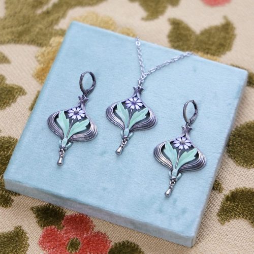 Urban Hippies Smykke Arabella Lilac & Sage