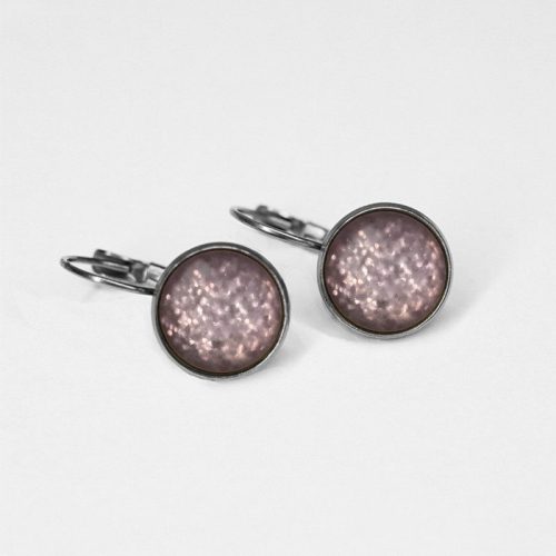 Urban Hippies Dots Mauve Shimmer Silver