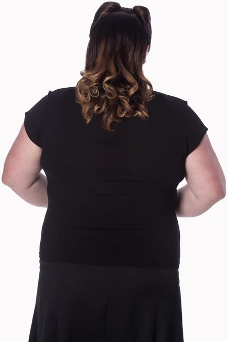 Temptress Topp - Plus Size - Black - Bilde 2