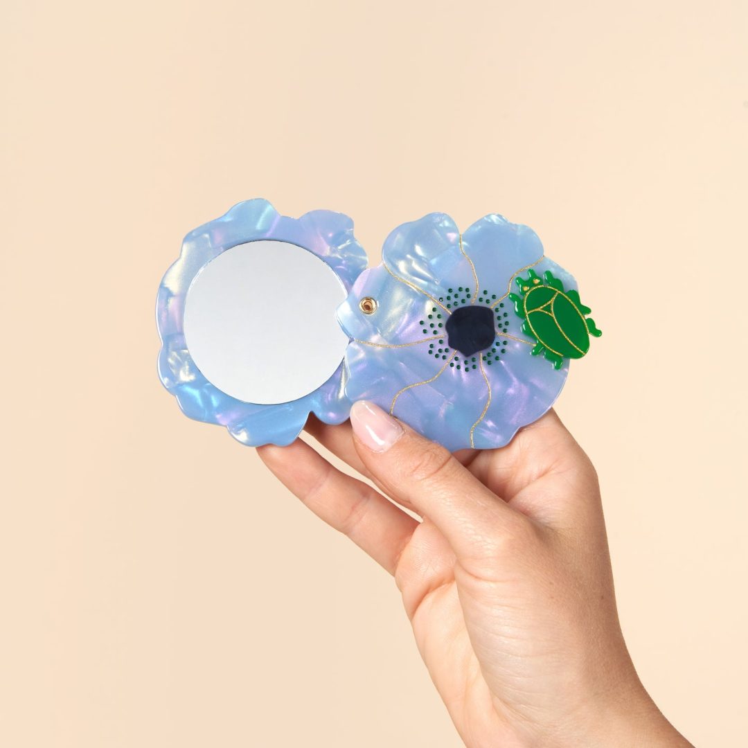 Blue Flower Mirror - Bilde 4
