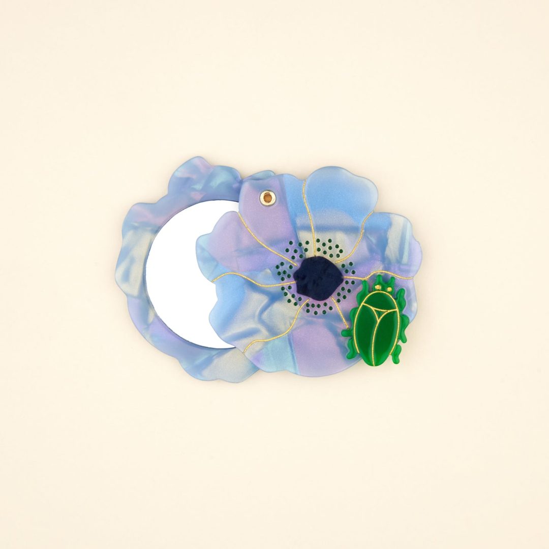 Blue Flower Mirror - Bilde 2