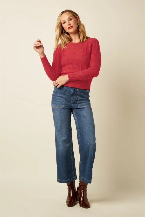 Debra Pants Onyx Denim Washed