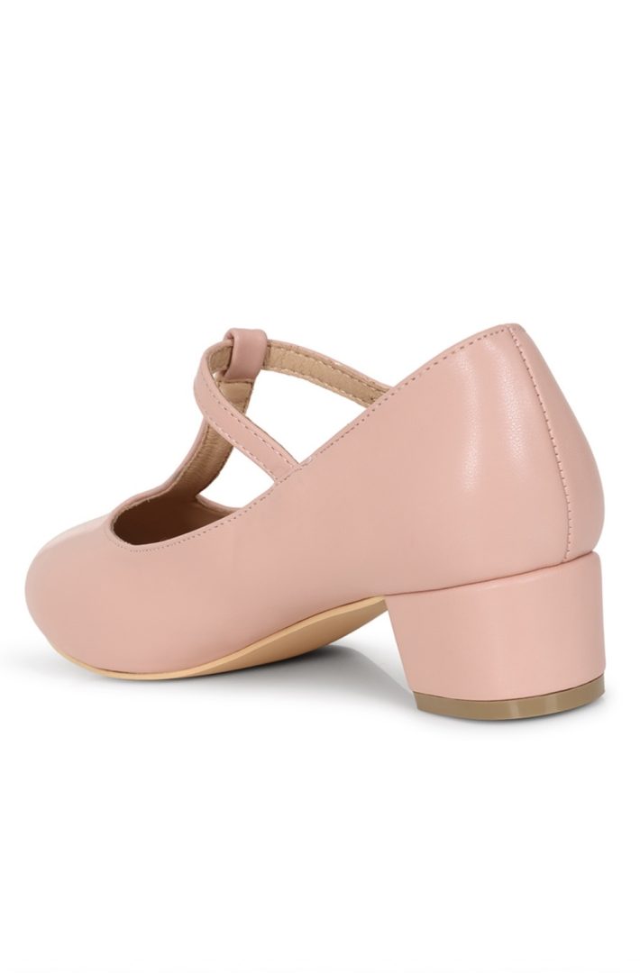 Pink t-strap Mary Jane - Bilde 3