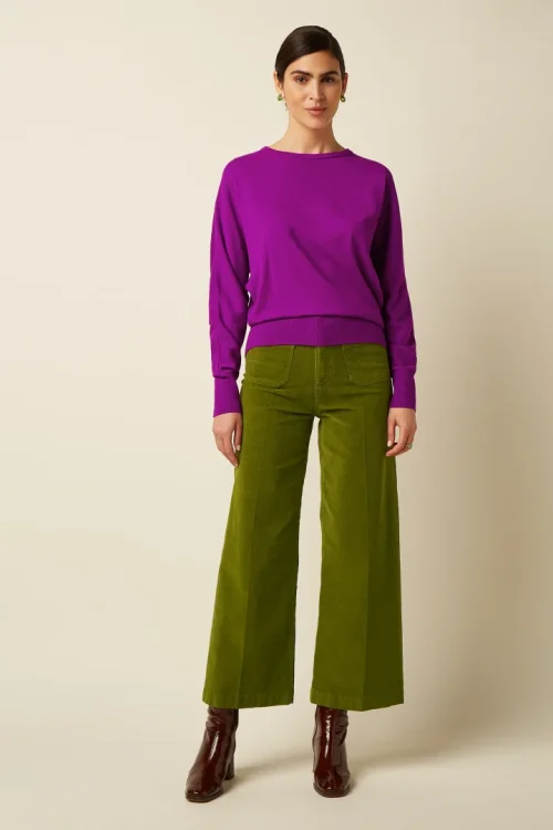 Paige Pocket Pants Baby Cord