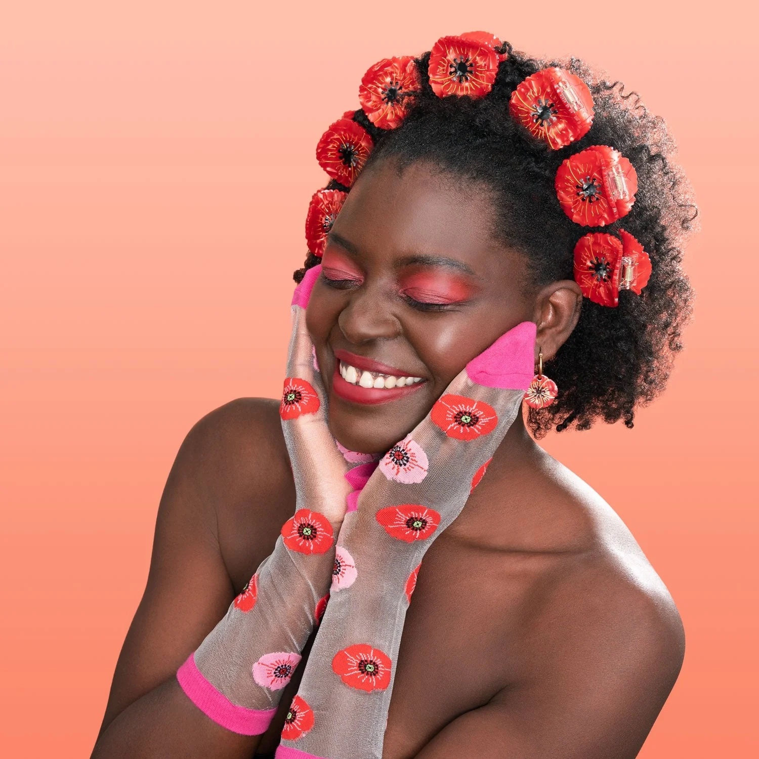 Poppy Sheer Socks - Bilde 4