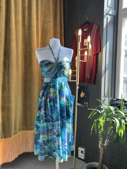 Sommerlig Vintage Cocktail Kjole