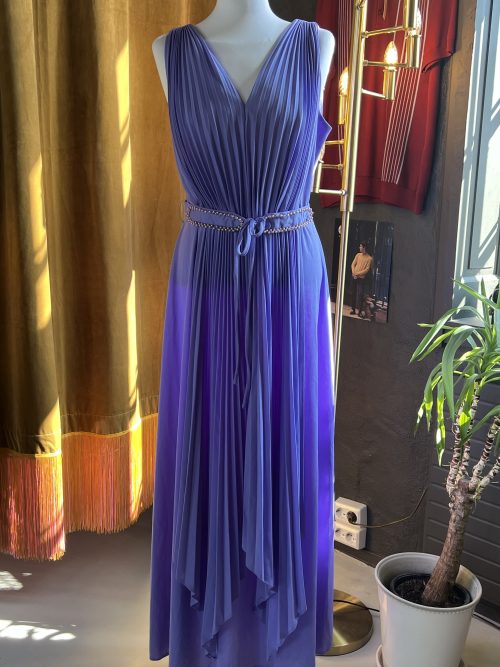 Vintage Lilla Festkjole