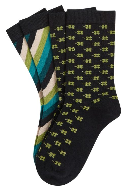 Sokker 2pk Cliff - Pine Green
