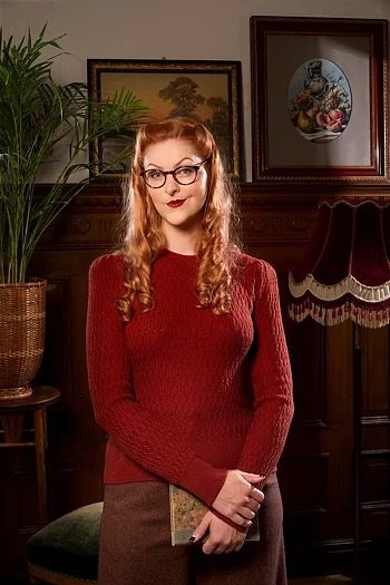 The All Round Sweater- Rust