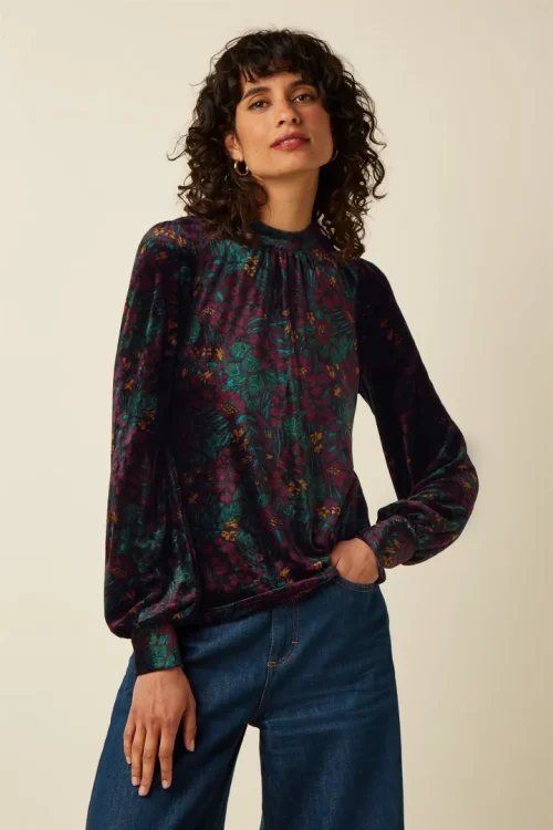 Sandy Sierra Velvet Topp