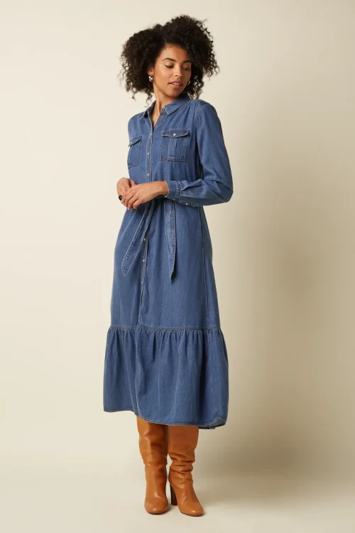Olive Monrose Ruffle Kjole
