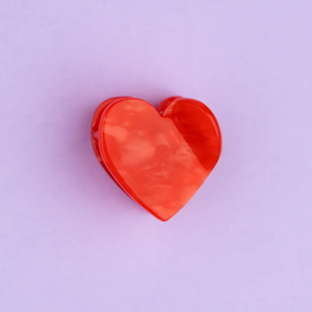 Heart Mini Hair Claw - Bilde 4